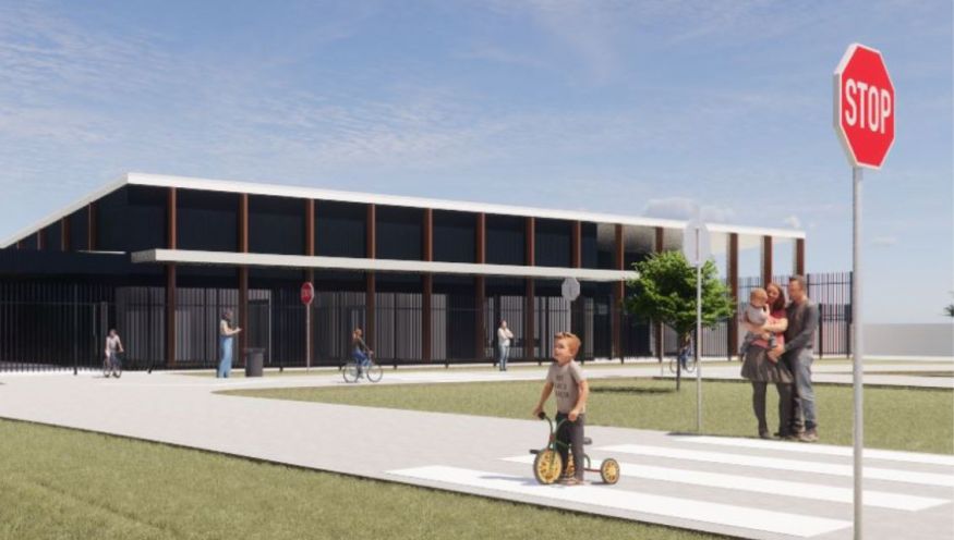 Image of artist impressions of Road Safety Centre